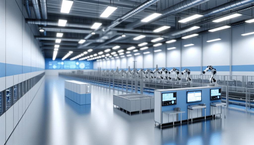 Smart manufacturing automation delivering 300% ROI through intelligent production systems